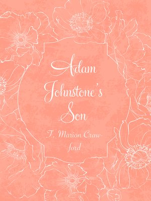 cover image of Adam Johnstone's Son